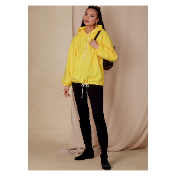 Vogue Schnittmuster V1826 - Blouson - Sweater - Kapuzenshirt – Bild 5