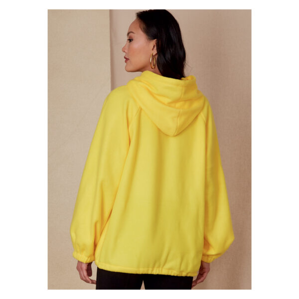 Vogue Schnittmuster V1826 - Blouson - Sweater - Kapuzenshirt – Bild 8