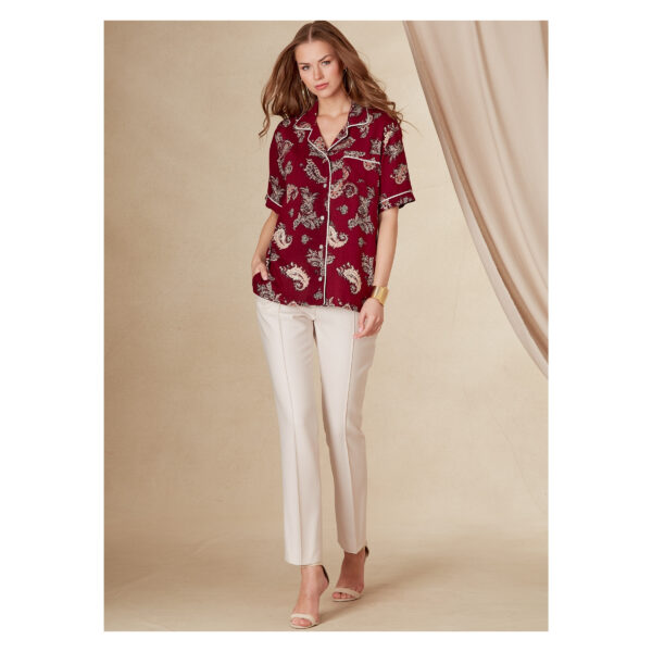 Vogue Schnittmuster V1827 - Bluse - Hemd - Unisex – Bild 5
