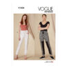 Vogue Schnittmuster V1828 - Hose - Jogginghose - Sporthose - Freizeithose