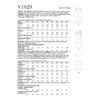 Vogue Schnittmuster V1829 - Hose - schmale Hose mit breitem Bund – Bild 6