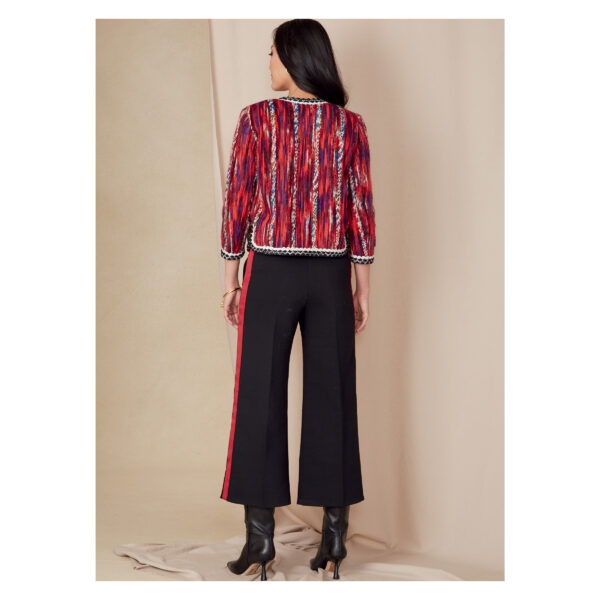 Vogue Schnittmuster V1830 - Hose und Jacke - Hosenanzug - Kombination – Bild 3