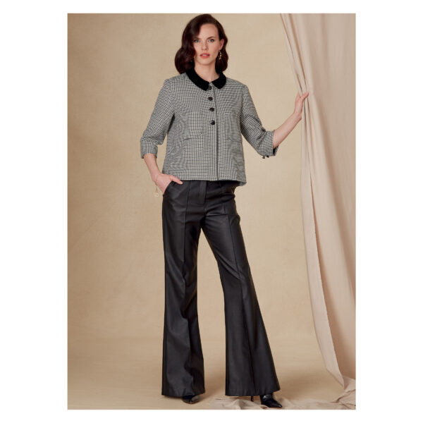 Vogue Schnittmuster V1831 - Hose und Jacke - Hosenanzug - Kombination – Bild 2