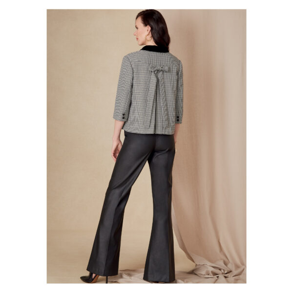 Vogue Schnittmuster V1831 - Hose und Jacke - Hosenanzug - Kombination – Bild 4