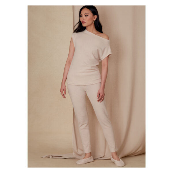 Vogue Schnittmuster V1835 - Hose und Shirt - Hausanzug – Bild 2