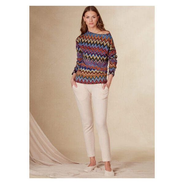 Vogue Schnittmuster V1835 - Hose und Shirt - Hausanzug – Bild 4