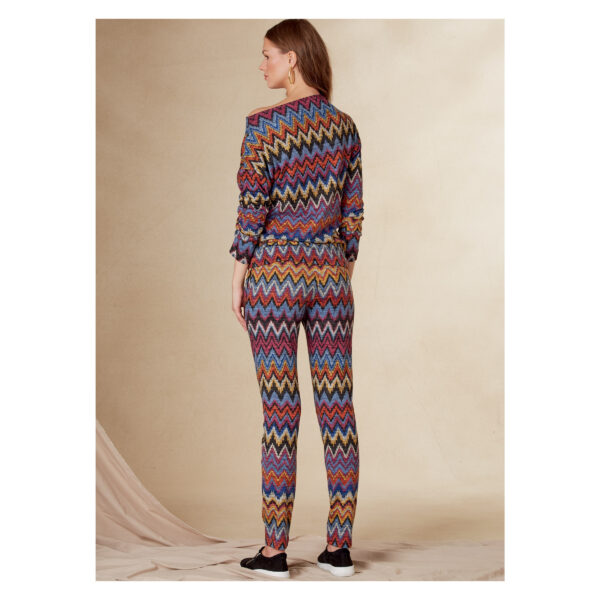 Vogue Schnittmuster V1835 - Hose und Shirt - Hausanzug – Bild 7