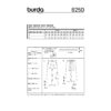 Burda Style Schnittmuster Nr. 6250 - Hosen - Weite Form - rückw. Gummizug – Bild 8