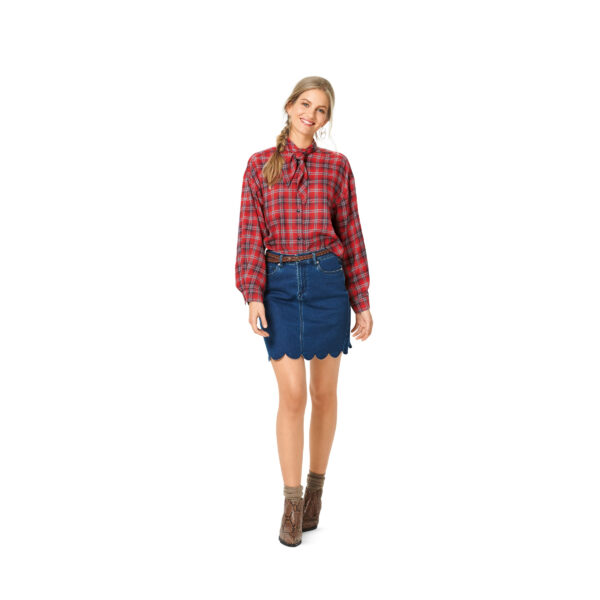 Burda Style Schnittmuster Nr. 6263 - Bluse - Hemdblusen im Boyfriend-Look – Bild 2