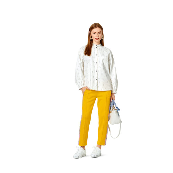 Burda Style Schnittmuster Nr. 6263 - Bluse - Hemdblusen im Boyfriend-Look – Bild 5