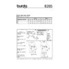 Burda Style Schnittmuster Nr. 6265 - Kleider mit Midirock & Bubi-Kragen – Bild 8
