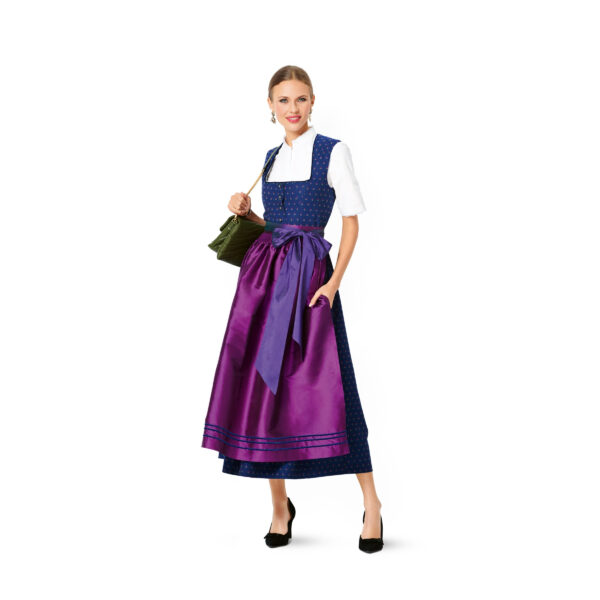 Burda Style Schnittmuster Nr.6268 - Kleid - zwei Dirndl mit Bluse & Schürze – Bild 2