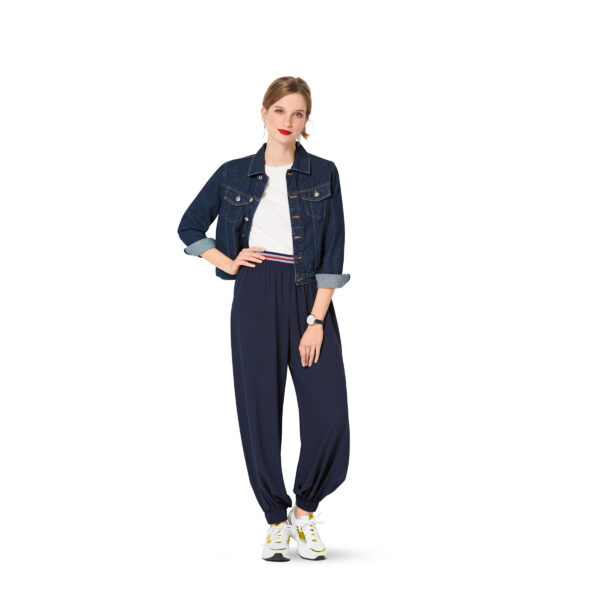 Burda Style Schnittmuster Nr. 6283 - Hose - Hosen im Leisure-Look – Bild 2