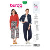 Burda Style Schnittmuster Nr. 6283 - Hose - Hosen im Leisure-Look