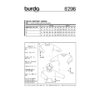 Burda Style Schnittmuster Nr. 6296 - Hoodie - Pullover - Sweatshirts – Bild 10