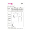 Burda Style Schnittmuster Nr. 5963 - Pullover - Pullis mit Rollkragen – Bild 9