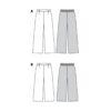 Burda Style Schnittmuster Nr. 5969 - Hose – Gummidurchzug - weite Beine – Bild 9