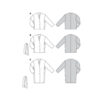 Burda Style Schnittmuster Nr. 5976 - Jacke und Mantel - kragenlos – Bild 10