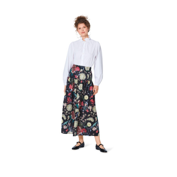 Burda Style Schnittmuster Nr. 5978 - Rock - Stufenrock - Gummidurchzug – Bild 7