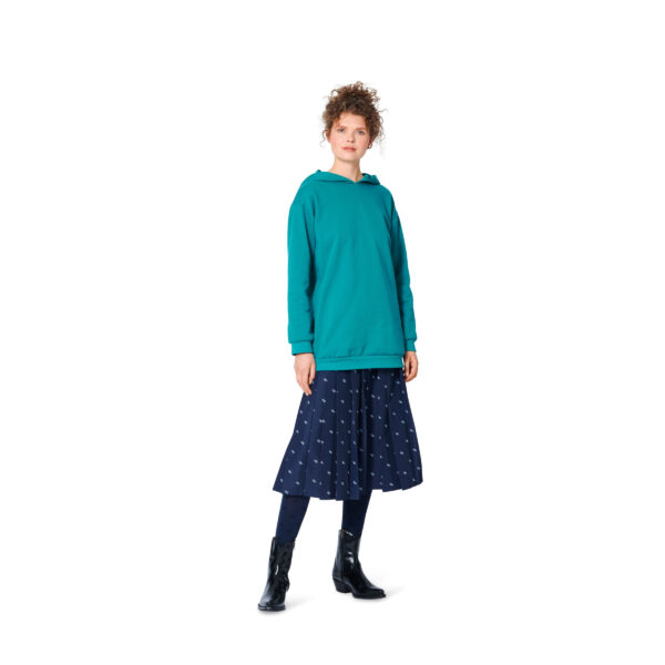 Burda Style Schnittmuster Nr. 5979 - Sweater – Hoody in drei Längen – Bild 7