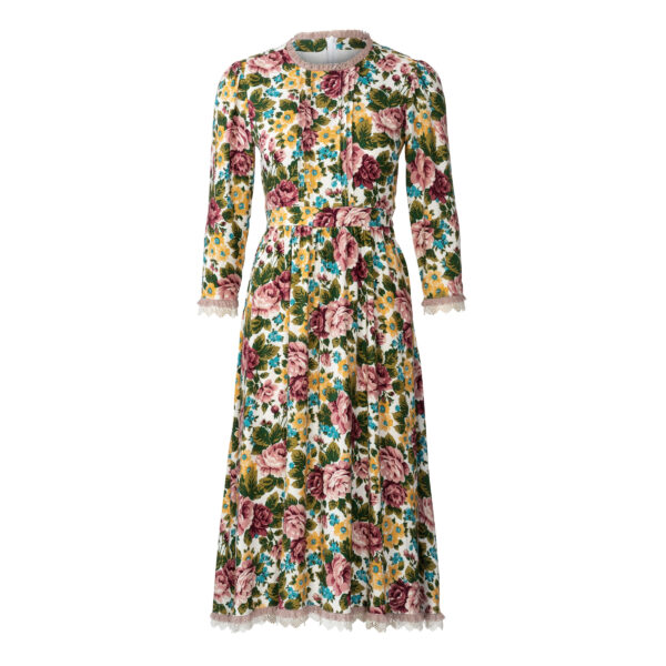 Burda Style Schnittmuster Nr. 5983 - Kleid - Taillenbund, weiter oder enger Rock – Bild 4