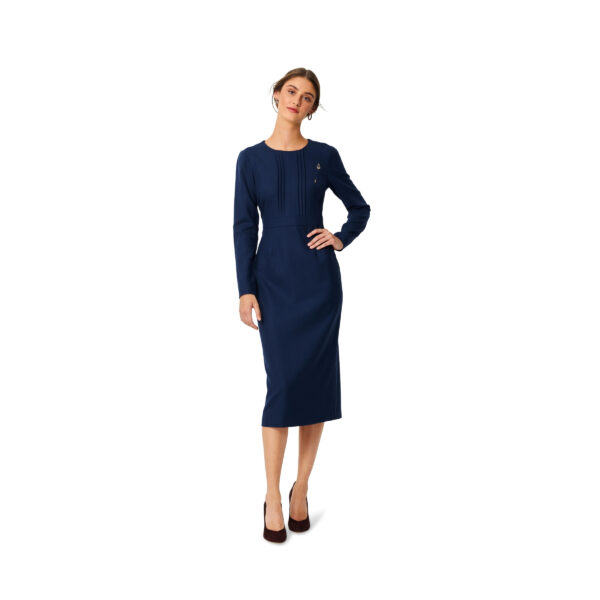 Burda Style Schnittmuster Nr. 5983 - Kleid - Taillenbund, weiter oder enger Rock – Bild 6