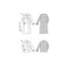 Burda Style Schnittmuster Nr. 5984 - Mantel - Kaban-Jacke und Trenchcoat – Bild 9