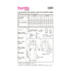 Burda Style Schnittmuster Nr. 5984 - Mantel - Kaban-Jacke und Trenchcoat – Bild 8