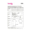 Burda Style Schnittmuster Nr. 5985 - Kleid und Shirt mit U-Boot-Ausschnitt – Bild 8