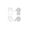 Burda Style Schnittmuster Nr. 5989 - Kleid und Bluse – raffinierter Stehkragen – Bild 9