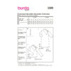 Burda Style Schnittmuster Nr. 5989 - Kleid und Bluse – raffinierter Stehkragen – Bild 8