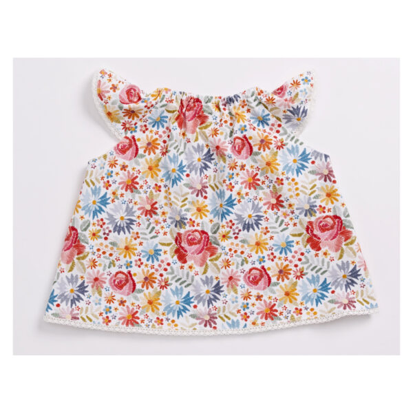 Burda Kids Schnittmuster Nr. 9239 - Kombination - Kleidchen, Bluse und Hose – Bild 5