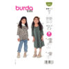Burda Kids Schnittmuster Nr. 9252 - Kleid und Bluse