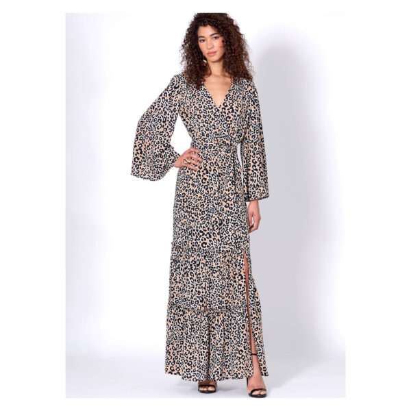 McCalls Schnittmuster M7970 - Kleid - mit Volant - Rüschen - schräger Verschluss – Bild 2
