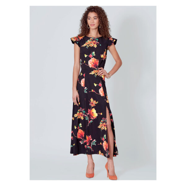 McCalls Schnittmuster M7971 - Kleid - Teilungsnaht an der Taille - Abnäher – Bild 2