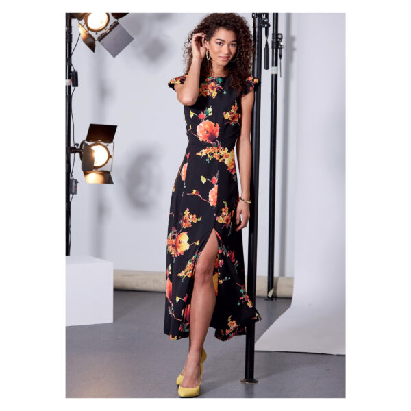 McCalls Schnittmuster M7971 - Kleid - Teilungsnaht an der Taille - Abnäher – Bild 6