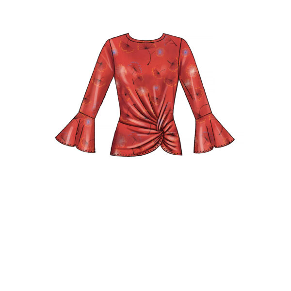 McCalls Schnittmuster M7975 - Bluse - Shirt - verknotet – Bild 5