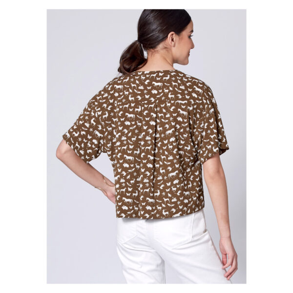 McCalls Schnittmuster M7976 - Bluse - Shirt - Knopfleiste vorn – Bild 7