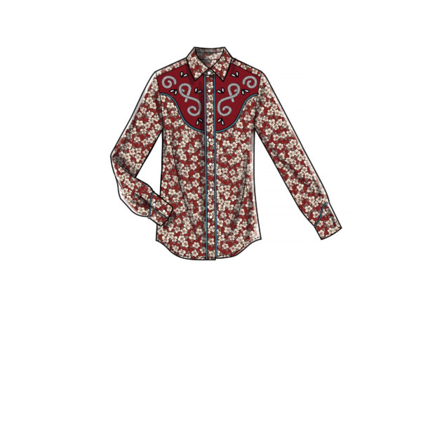 McCalls Schnittmuster M7980 - Hemd - Jeanshemd - Unisex – Bild 6