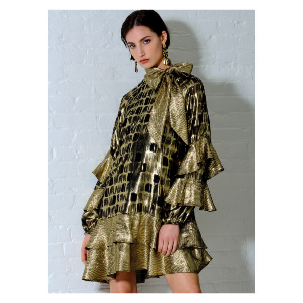 McCalls Schnittmuster M7995 - Kleid - ausgestellt - Volant - Rüschen – Bild 2