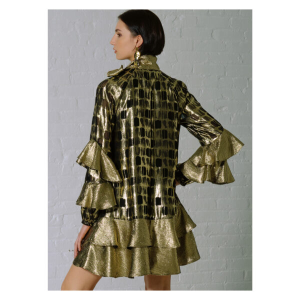 McCalls Schnittmuster M7995 - Kleid - ausgestellt - Volant - Rüschen – Bild 6