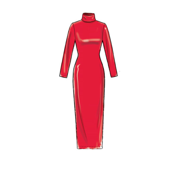 McCalls Schnittmuster M7999 - Kleid - schlicht und elegant - Strickkleid – Bild 3