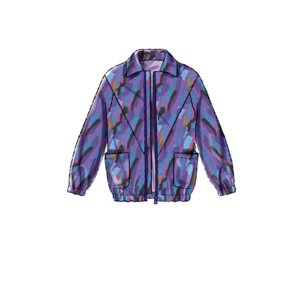 McCalls Schnittmuster M8019 - Jacke - Blouson - Kapuzenjacke – Bild 4