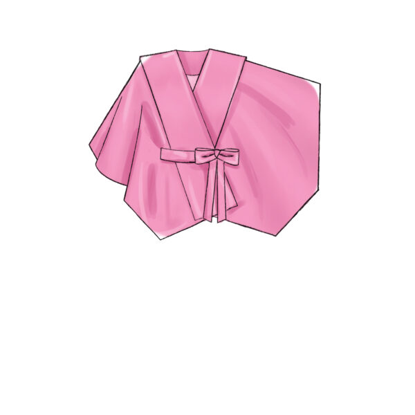 McCalls Schnittmuster M8029 - Umhang - Cape - Poncho – Bild 4