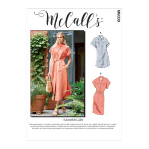 McCalls Schnittmuster M8030 - Hemdblusenkleid - lässig, sportlich