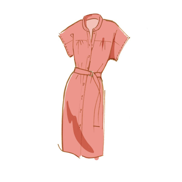 McCalls Schnittmuster M8030 - Hemdblusenkleid - lässig, sportlich – Bild 4