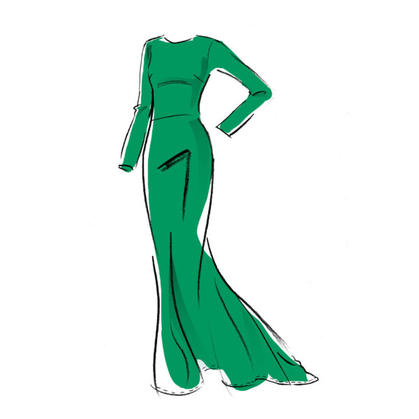 McCalls Schnittmuster M8038 - Abendkleid - rückenfrei – Bild 3
