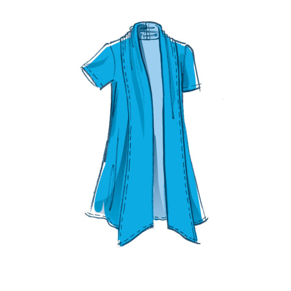 McCalls Schnittmuster M8052 - Weste oder Jacke – Bild 4