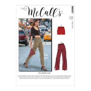 McCalls Schnittmuster M8057 - Hose mit Gummizugbund