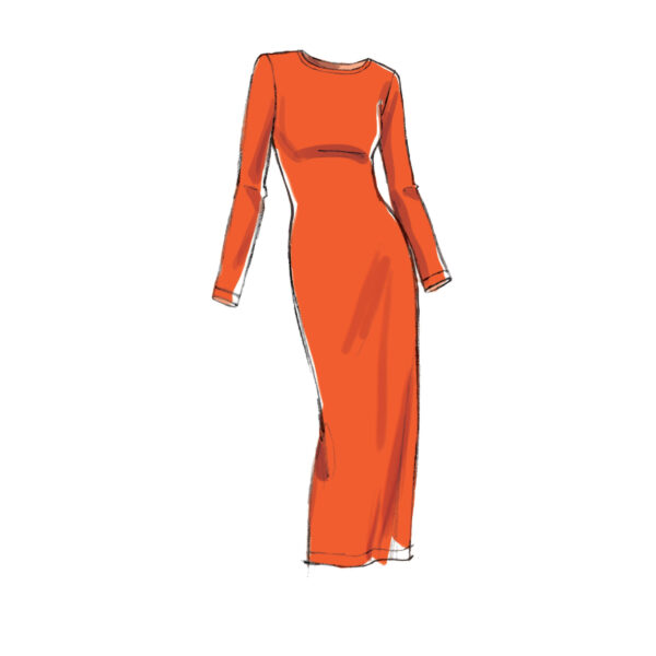 McCalls Schnittmuster M8058 - elegantes Kleid – Bild 3